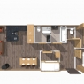Val Thorens - Residencia Le Val Chaviere - Apto 3 pzas cab 8 pax